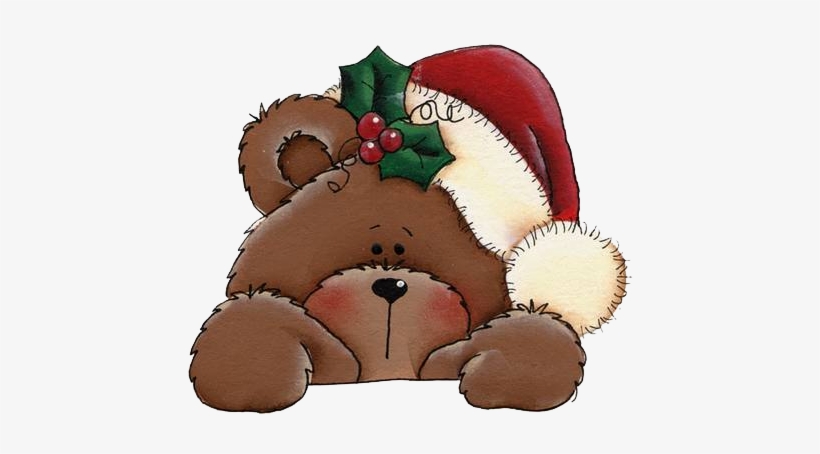 The Three Bears' Christmas - Christmas Teddy Bear Clip Art, transparent png #2623468