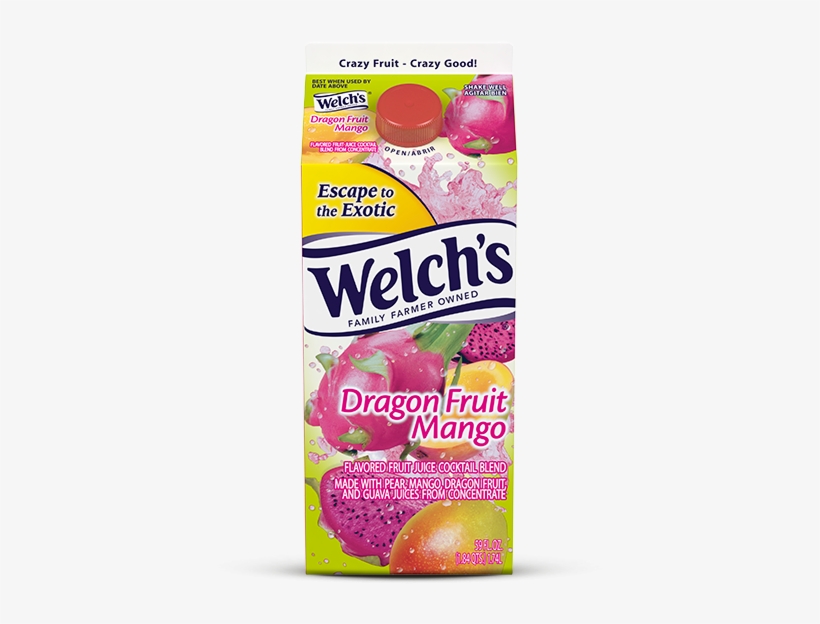 Thumbnail - Welchs Fruit Juice Cocktail Blend, Dragon Fruit Mango, transparent png #2623473