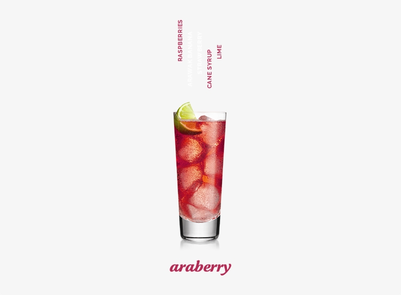 Arawak Cocktail Araberry - Juice Glass, transparent png #2623691
