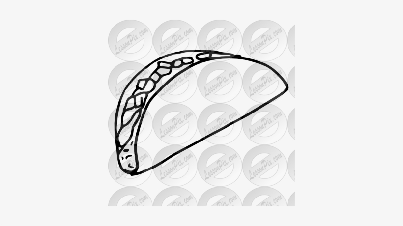 Taco Clipart Happy Birthday - Taco, transparent png #2623760