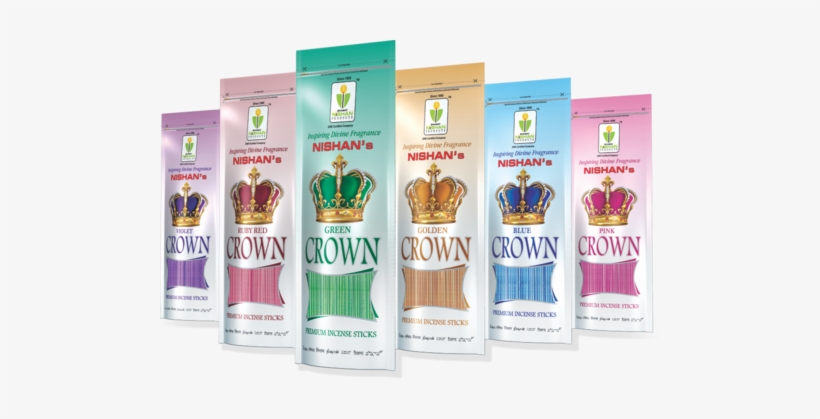 Agarbatti Crown Zipper Pouch Pack - Agarbatti Brands In India, transparent png #2624317