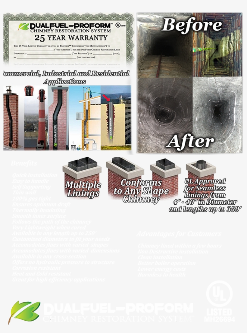 Introduction - Proform Chimney Restoration, transparent png #2624751