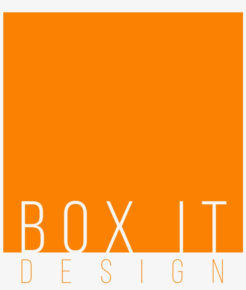 Box It Design - Orange, transparent png #2625520