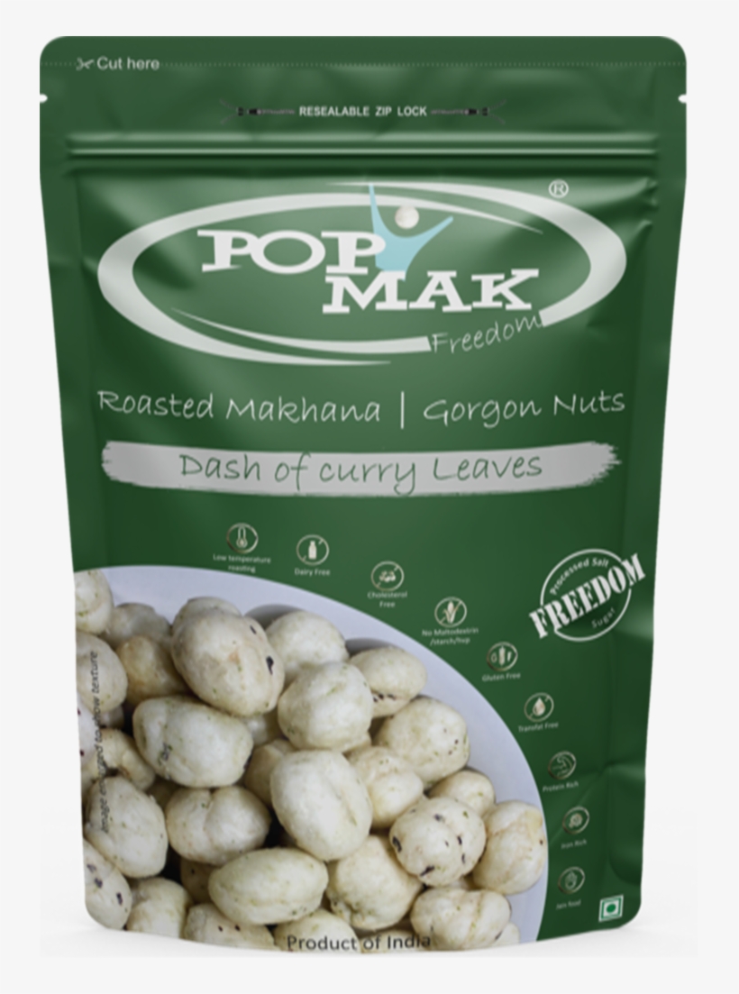 Buy Popmak Dash Of Curry Leaves Makhana From Popmak - Curry Tree, transparent png #2625813