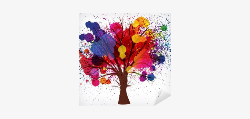 Abstract Background, Tree With Branches Made Of Watercolor - Women In Late Life By Martha B. Holstein, transparent png #2626376