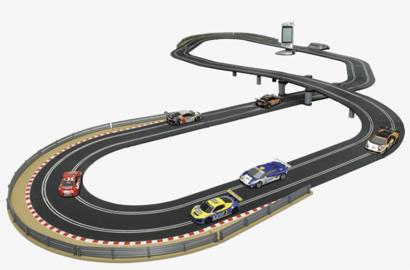 Digital Scalextric Circuit Transparent Background - James Bond Scalextric Set, transparent png #2626990