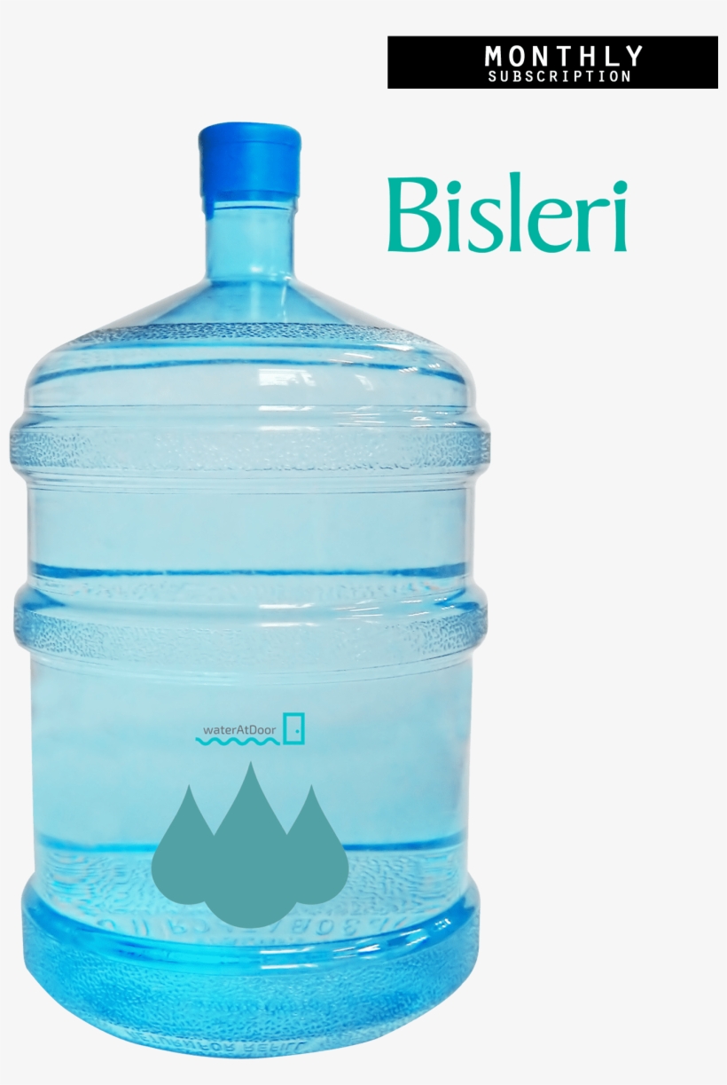Bisleri Water Can 20 Litre - Mineral Water Can Png, transparent png #2627203