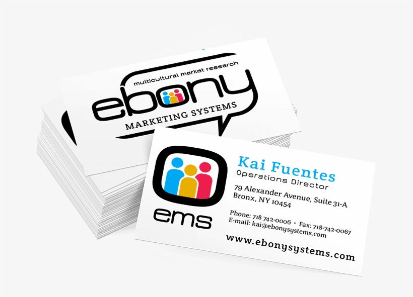 Ebonycards - Market Research Business Card, transparent png #2627477