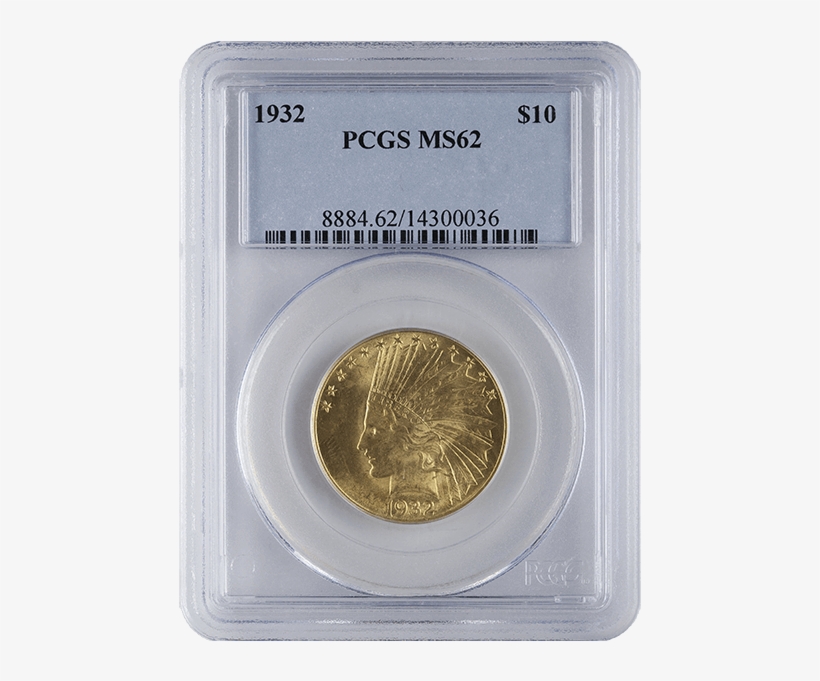 R10indpcgs62 Obverse Png - Coin, transparent png #2627671