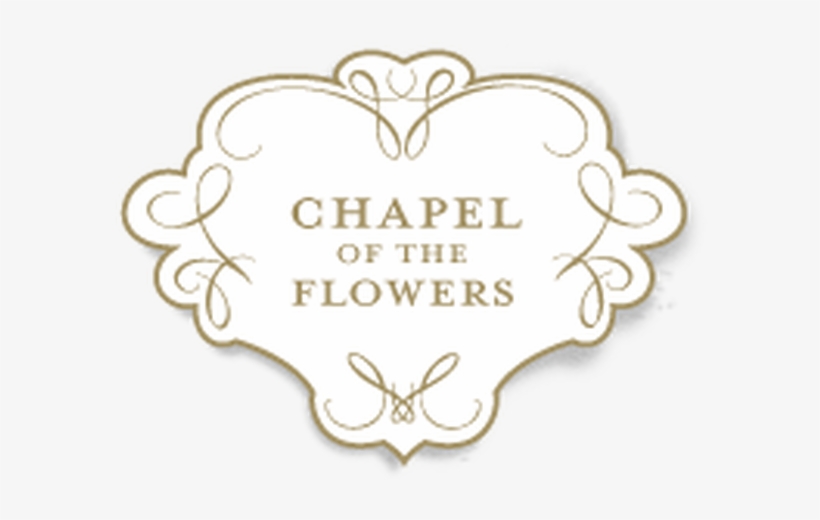 Logo - Chapel Of The Flowers Las Vegas Logo, transparent png #2628046