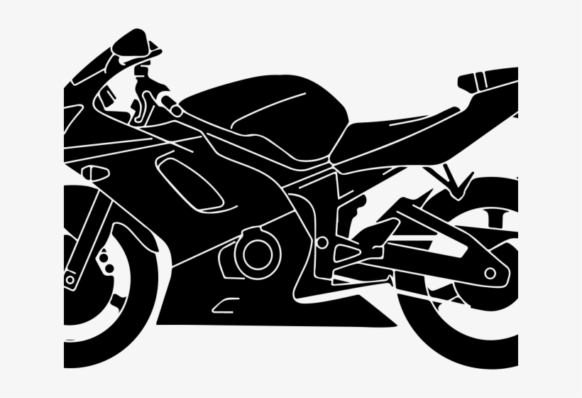 Motorcycle Clipart Icon - Clip Art Of Motorcycle, transparent png #2628097