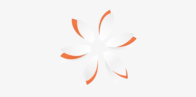 Vector Logo Paper Flower Logo Template - Flower Logo Vector Png, transparent png #2628239