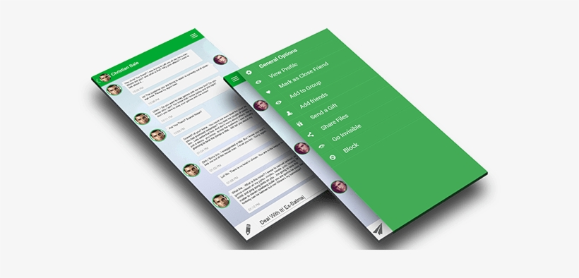 Whatsapp Redesign Concept On Behance - Whatsapp Wedding Card Design, transparent png #2628595
