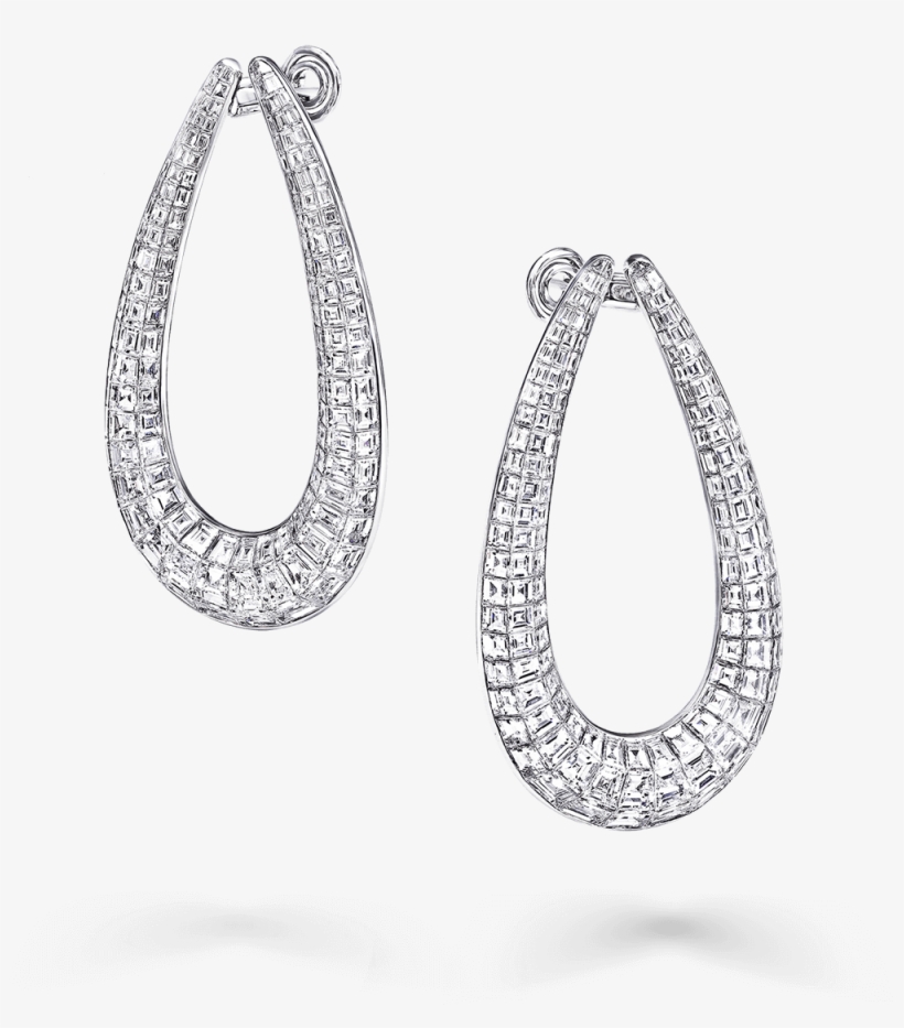 Diamond Earrings - Graff Diamonds, transparent png #2628783