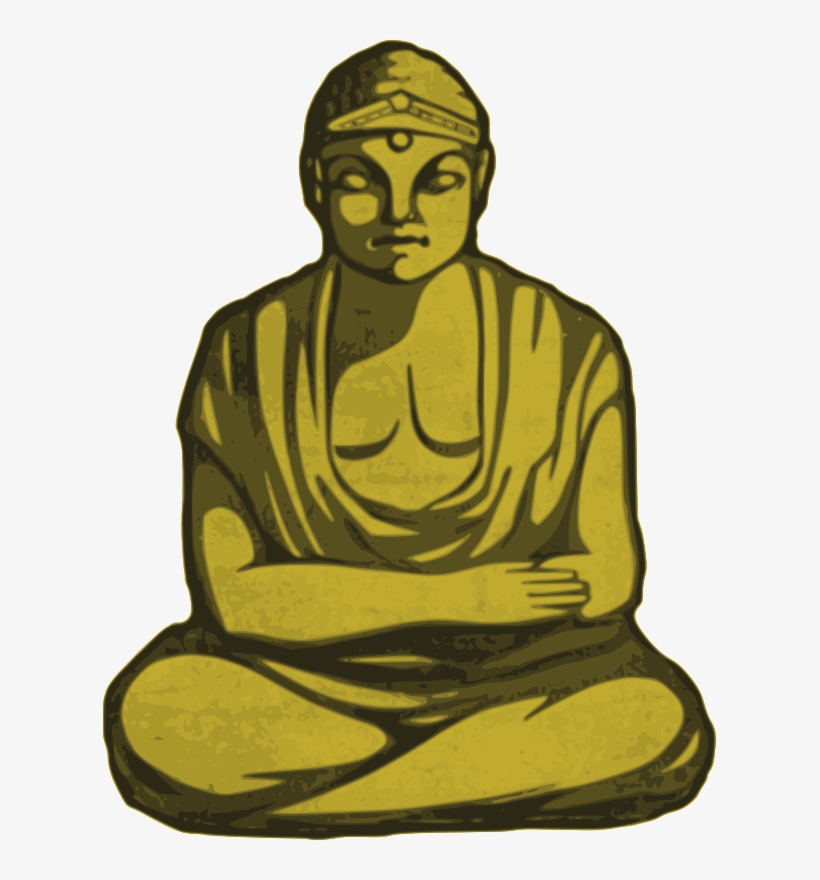 Golden Buddha 2 Clip Art At Clipart Library - Golden Buddha Clipart, transparent png #2628910
