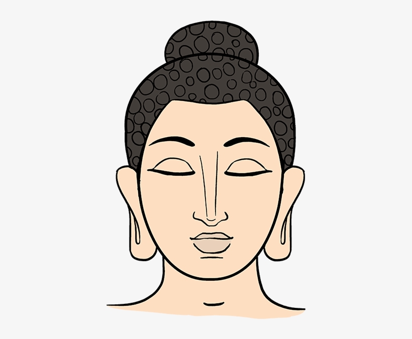 How To Draw Buddha - Drawing, transparent png #2628979