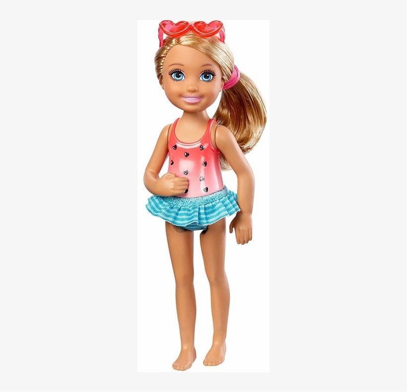 Barbie Club Chelsea Beach Doll - Barbie Club Chelsea Doll, Multi Color, transparent png #2629292