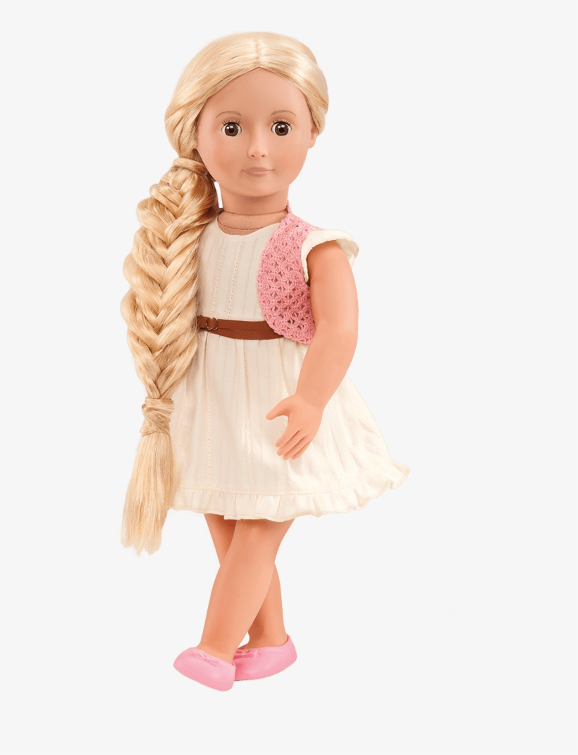 Our Generation Dolls Phoebe Blonde Hair Grow Doll, transparent png #2629402