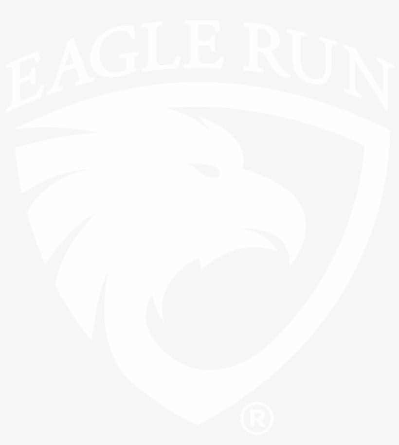 Eagle Run Logo White - Houston, transparent png #2629481