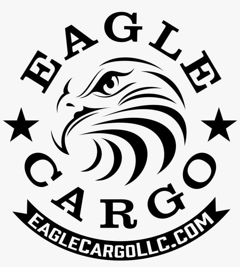 Eagle Cargo, Llc - Eagle Face Silhouette Large Tote Bag, Natural, Large, transparent png #2629591