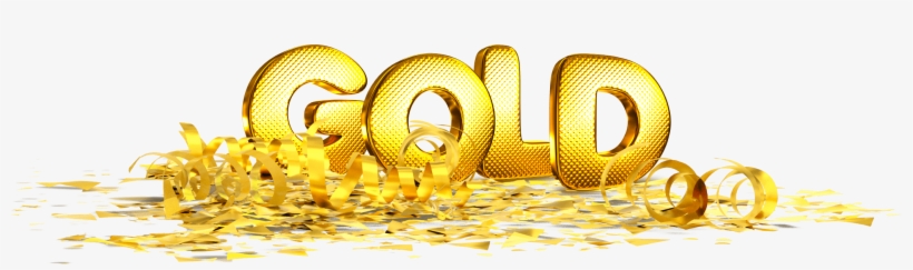 Gold 3d Font Text - Mobile Phone, transparent png #2629913
