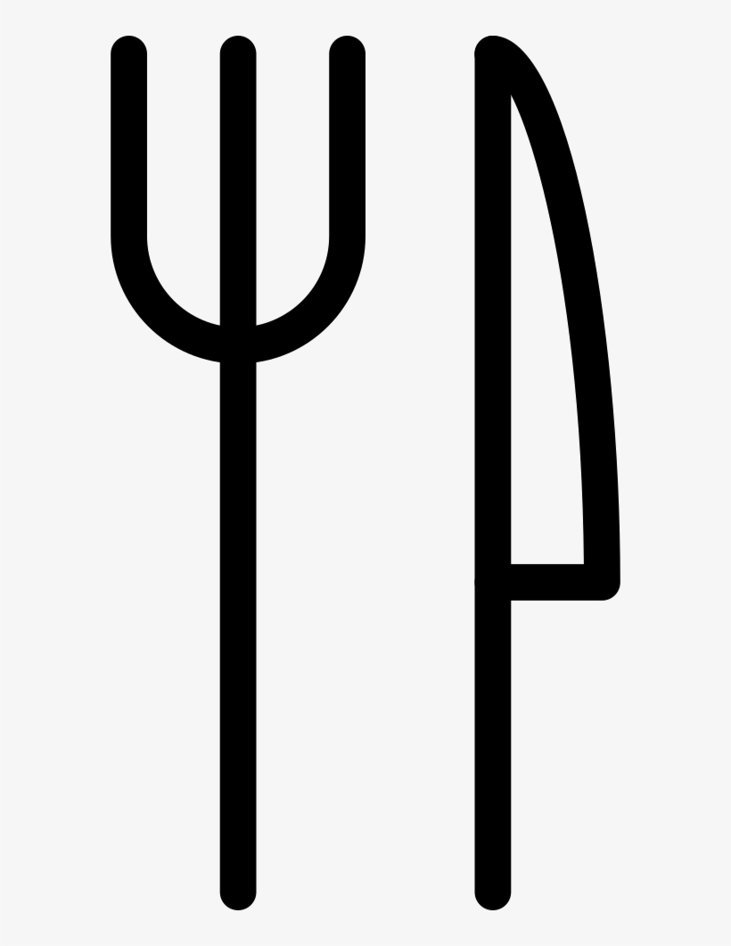 Eat Food Fork Knife Streamline Comments - Food, transparent png #2630035