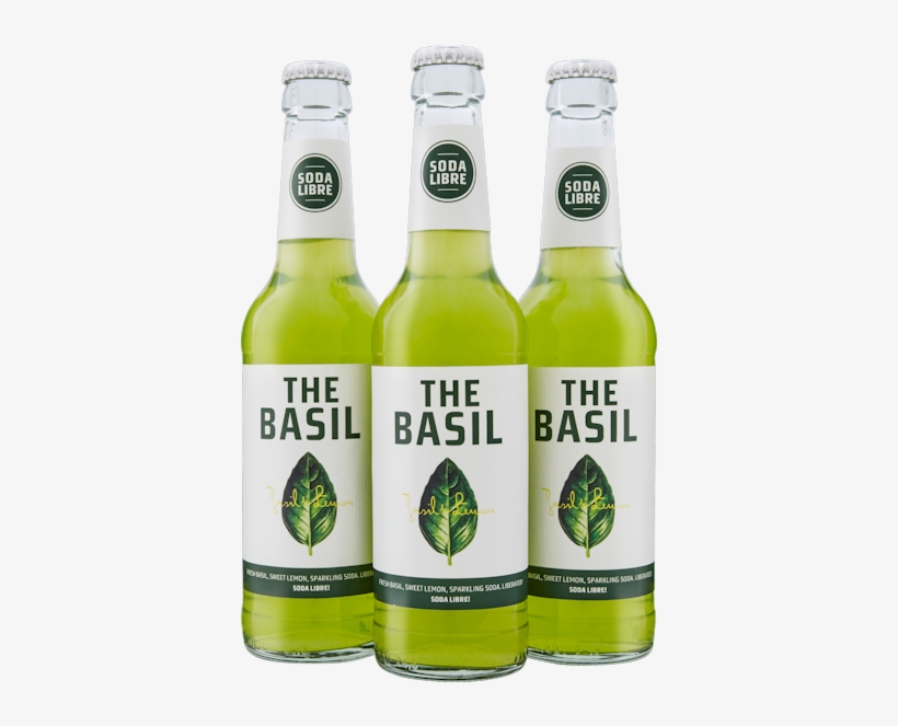 The Basil Bottles - Basil Soda, transparent png #2630562