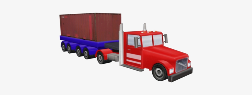 Truck Container Preview - Truck Container Png, transparent png #2630565