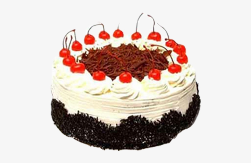 Black Forest With Cherry Cake - Birthday Cake With Price, transparent png #2630699