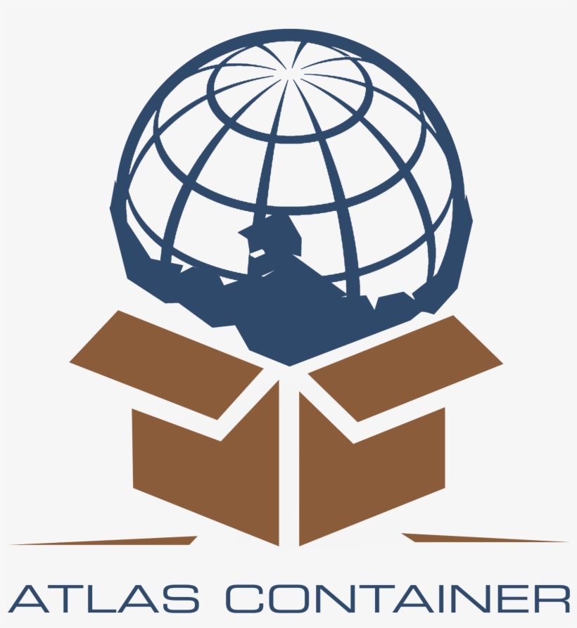 Atlas Container - Cardboard Box Logo, transparent png #2631122