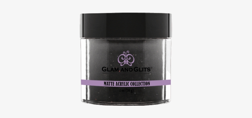 Mat638 Black Forest Cake - Glam Glits Acrylic Powder 1 Oz, transparent png #2631656