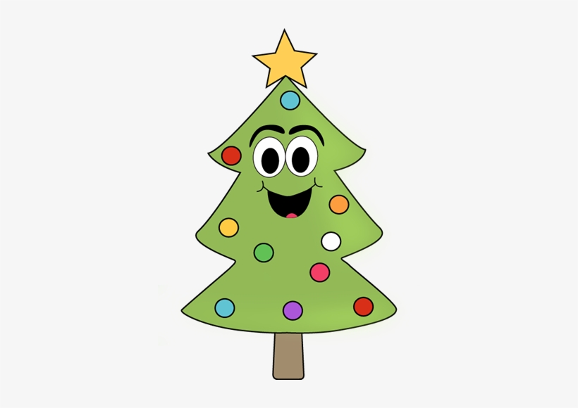 Cartoon Christmas Tree - Snow Christmas Clipart, transparent png #2631688