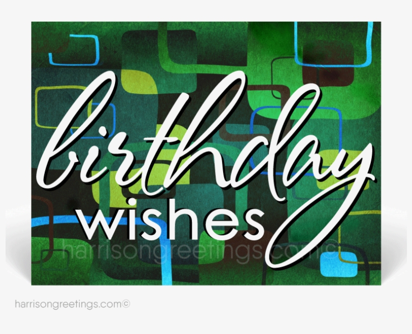 Modern Happy Birthday Client Postcards - Birthday, transparent png #2632028
