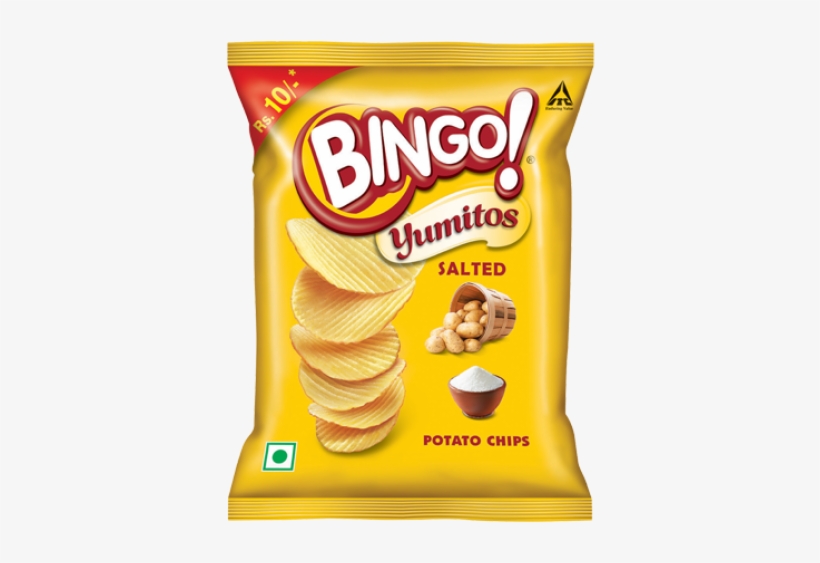 Bingo Yumitos Salted 75gms - Bingo Yumitos, transparent png #2632286