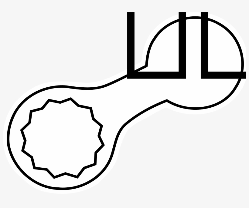 Free Vector Symbol Ring Spanner - Spanner, transparent png #2632421