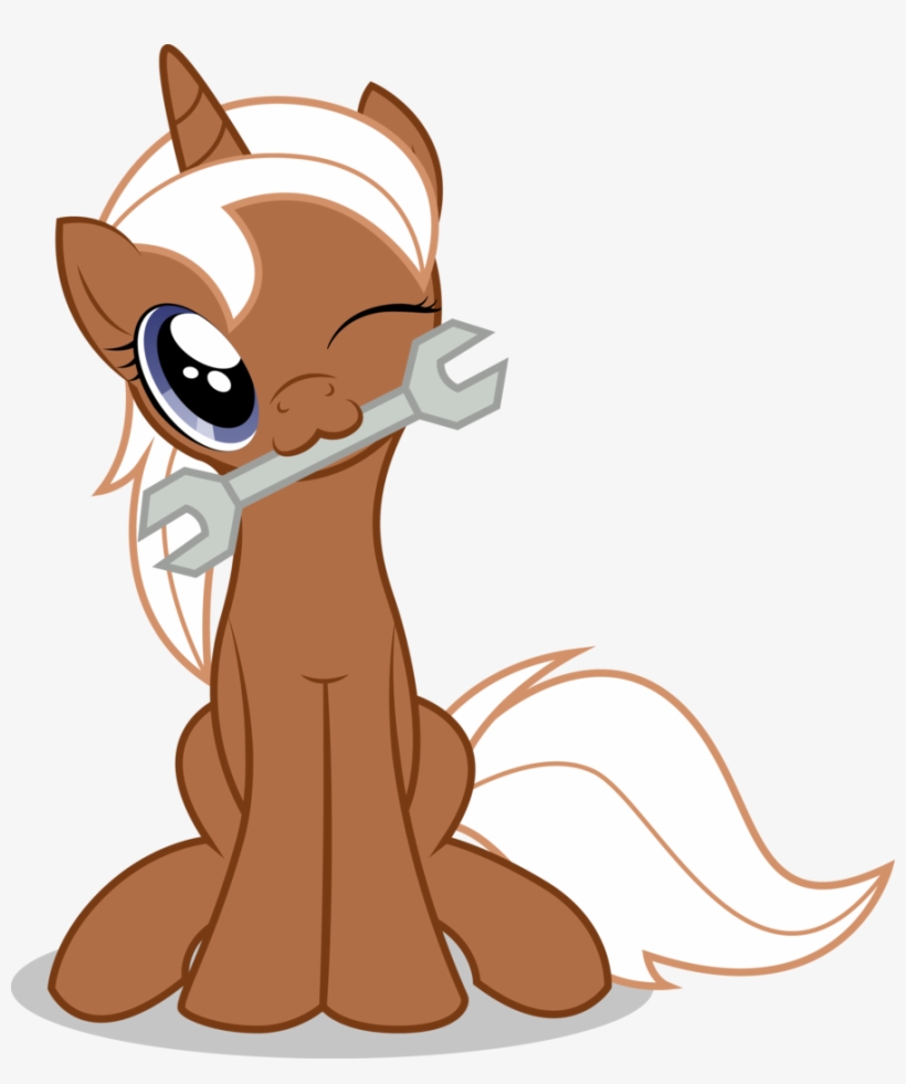 #964876 - - 3, Artist - Emkay-mlp, Cute, Mouth Hold, - Quick Fix Mlp, transparent png #2632468