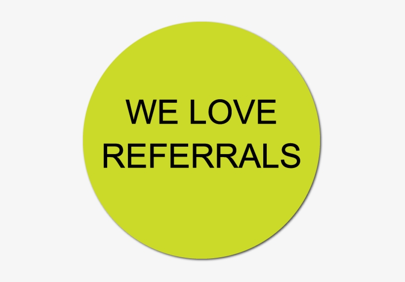 "we Love Referrals" Stickers, Special Offer Buy 1 Get - We Love Referrals, transparent png #2632689