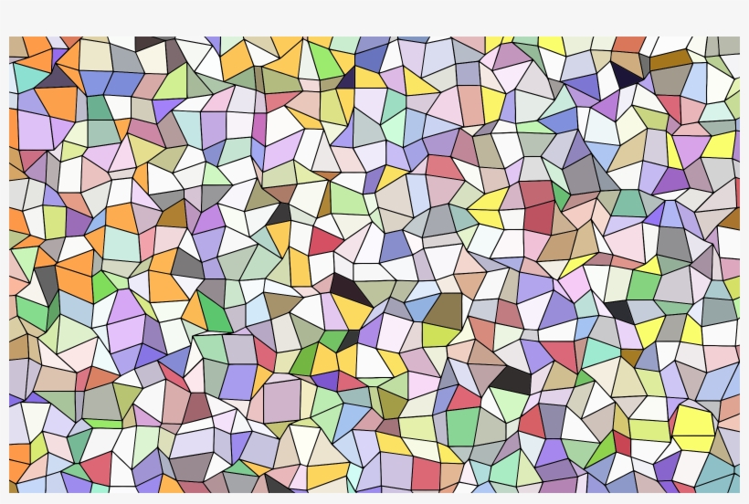 Vector Colors Mosaic - Mosaic Background, transparent png #2633548