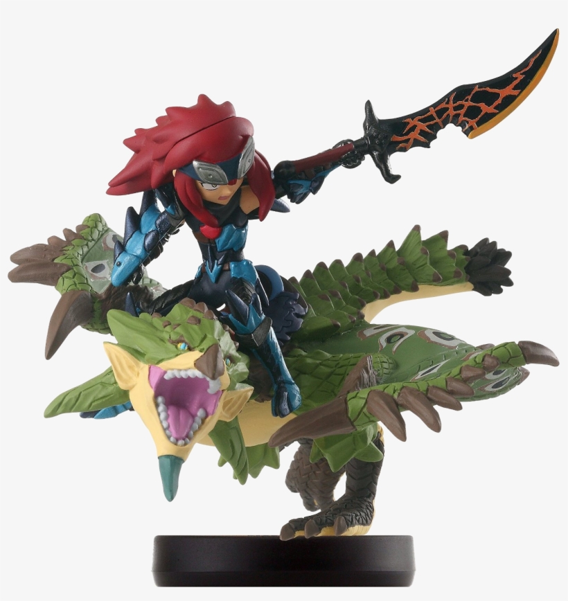 Rathian And Cheval - Amiibo Monster Hunter Stories, transparent png #2634180