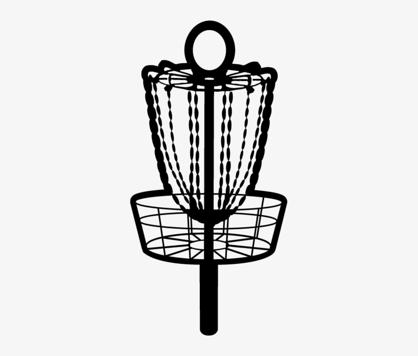 Disc Golf Basket Sticker - Disc Golf Basket Png, transparent png #2634328