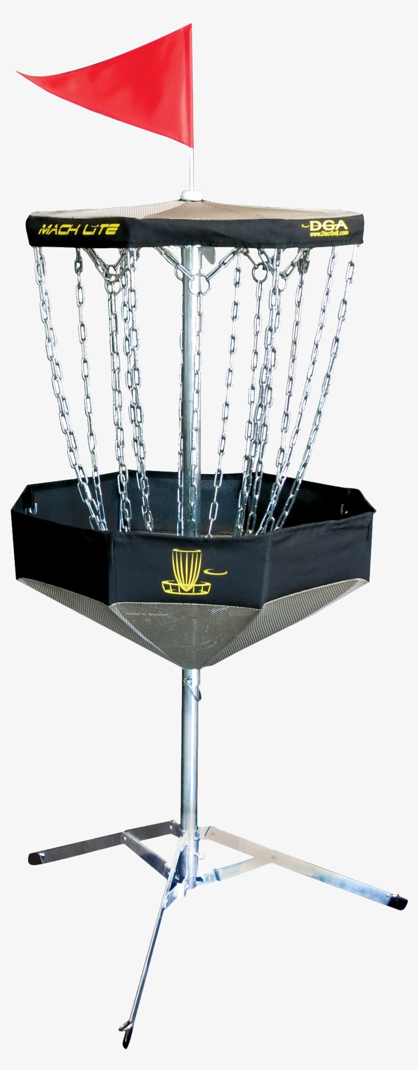 Dga Mach Lite Portable Disc Golf Basket - Mach Lite Disc Golf Basket, transparent png #2634479