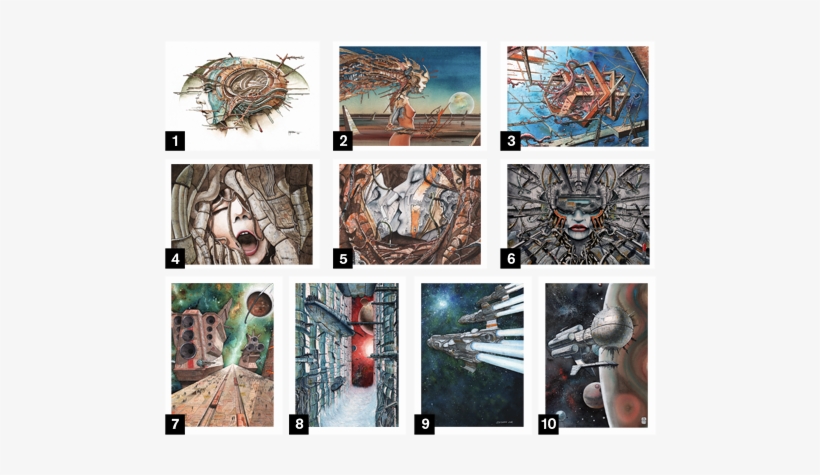 Like Usual They Are Very Well Printed On 250g - Science Fiction, transparent png #2634601