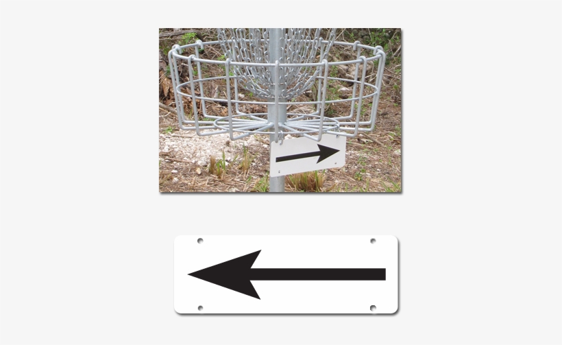 Jeff, Saw Your Idea While Researching - Disc Golf Next Tee Signs, transparent png #2634746