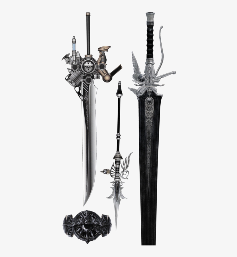 Ffxv Concept Art - Ffxv Weapons Concept Art, transparent png #2634914