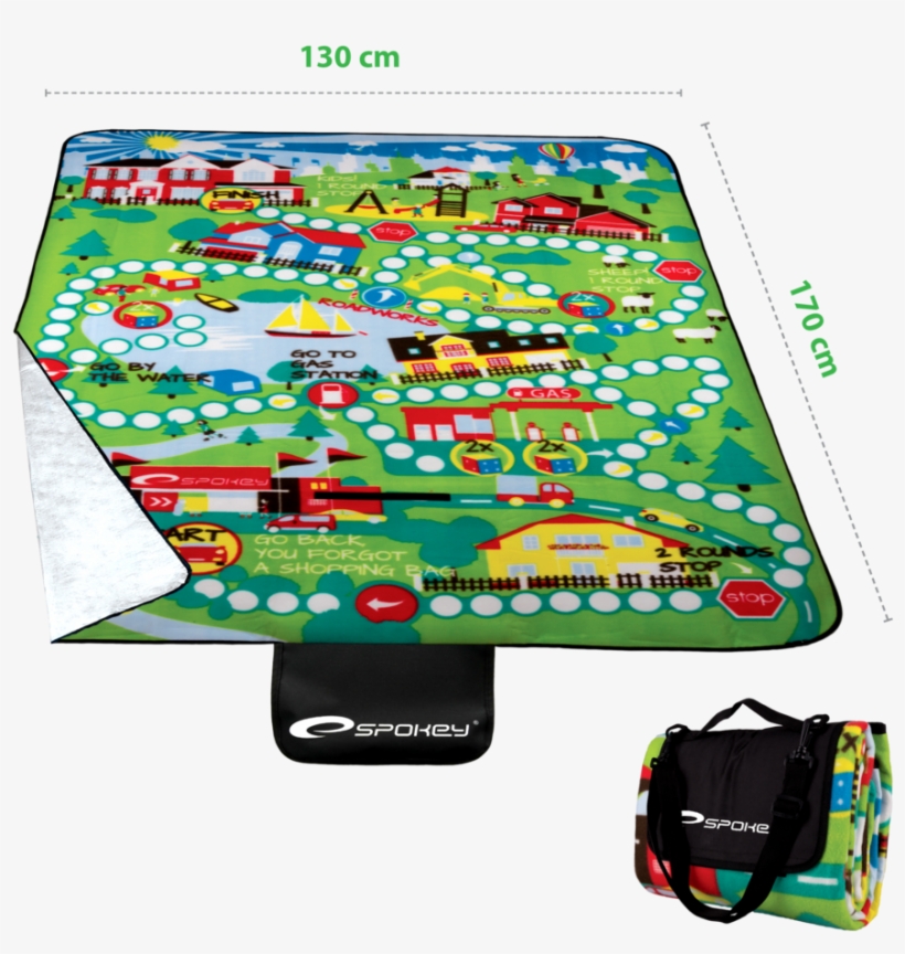 Picnic Blanket Picnic Boardgame - Spokey Picnic Boardgame Blanket, transparent png #2635018