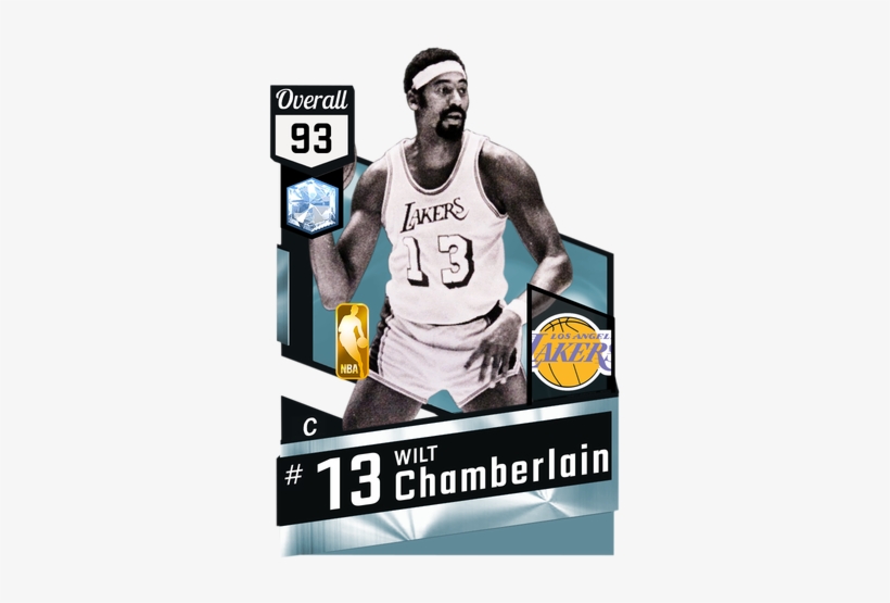 '71 Wilt Chamberlain Diamond Card - Reggie Miller Nba 2k17, transparent png #2635190