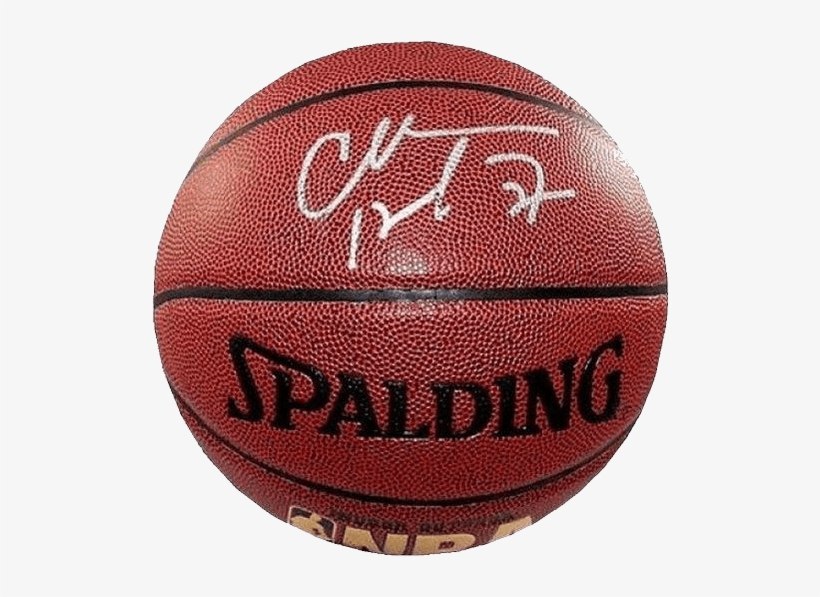 Charles Barkley Philadelphia 76ers Nba Authentic Autographed - Serge Ibaka Signed Basketball - Spalding I O, transparent png #2635247