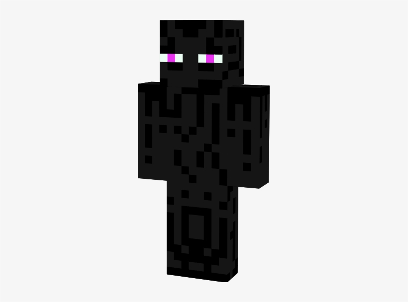 Minecraft - Ender Man Minecraft Skin, transparent png #2635524
