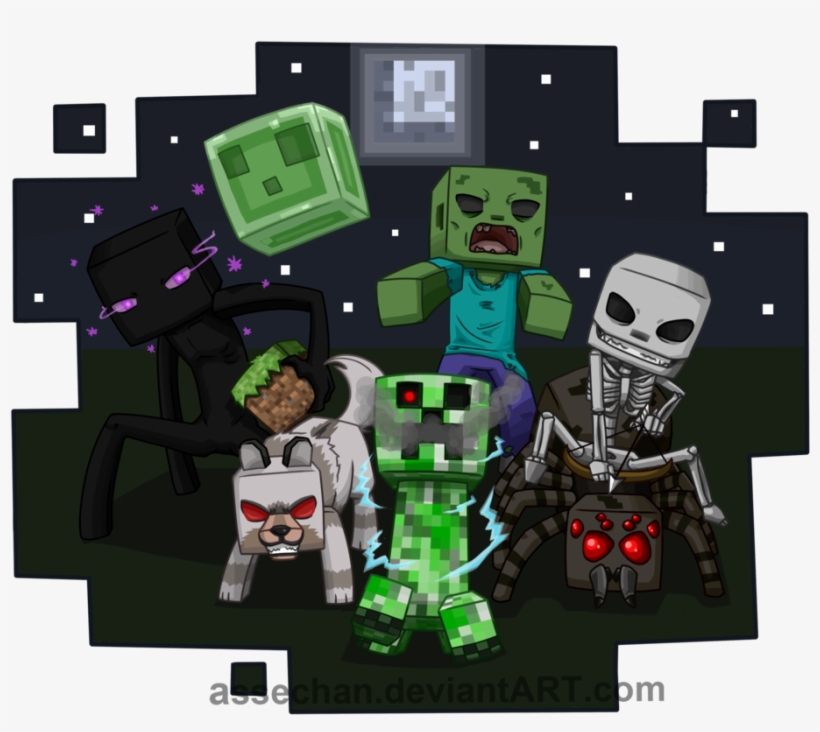 Minecraft When The Sun - De Mobs De Minecraft, transparent png #2635569