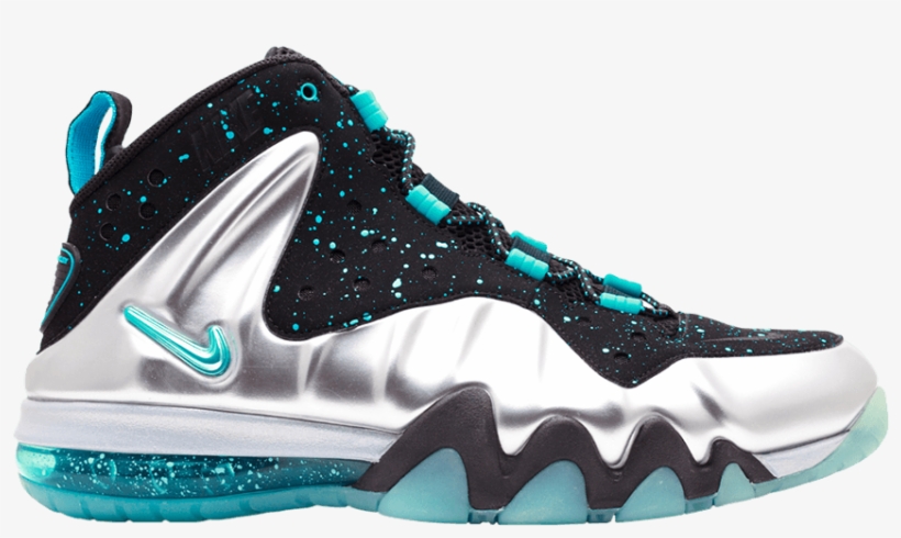 Nike Barkley Postie Max 10.5 Shoes Metallic Silver, transparent png #2635690